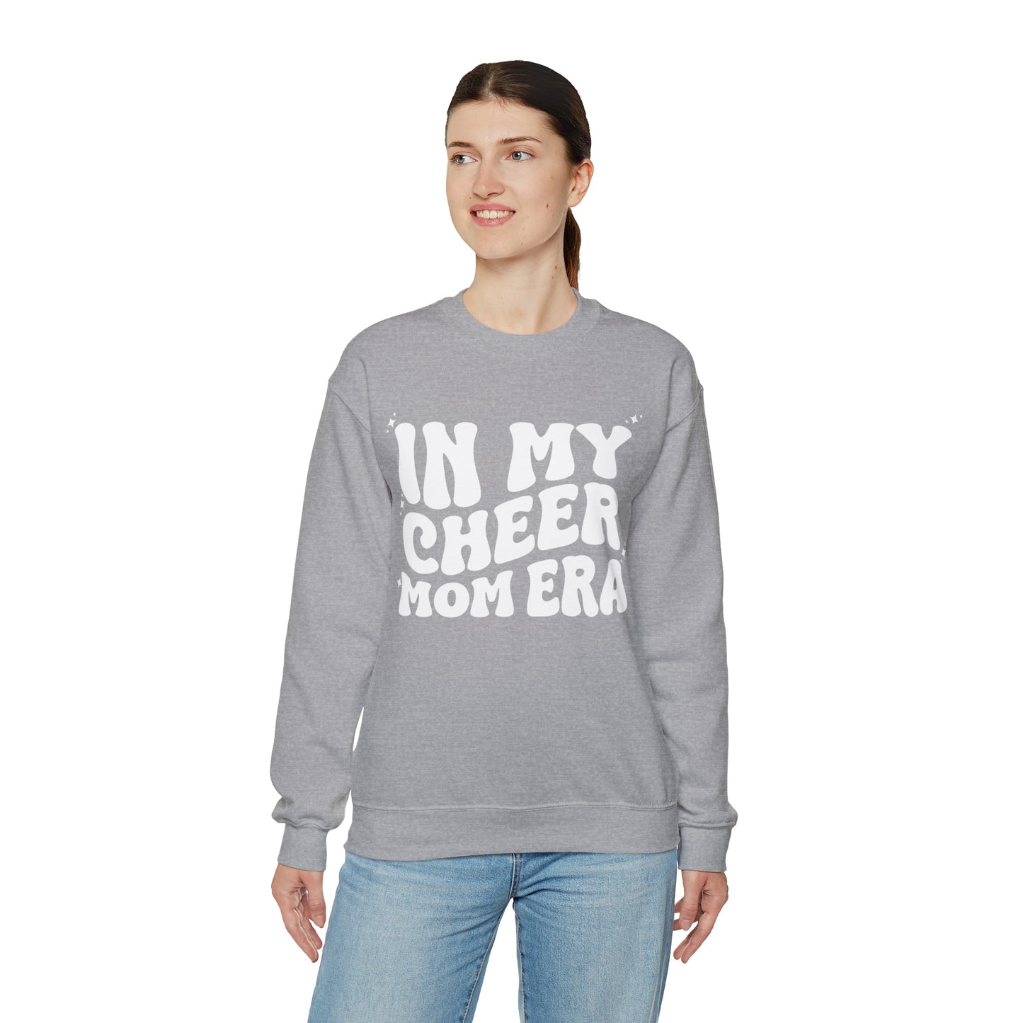 Sachem Sports Mamas - Cheer Mom Era- Crewneck Sweatshirt