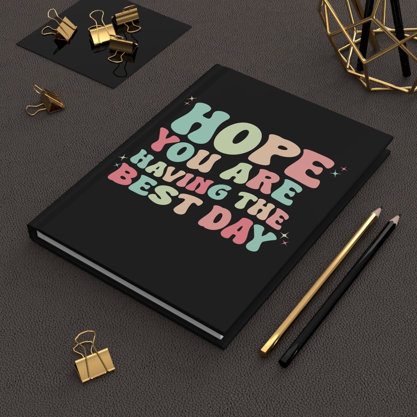 Good Vibes - Best Day Hardcover Journal
