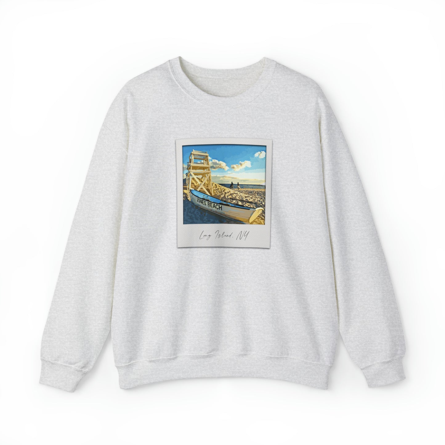Summertime Summertime - Jones Beach - Crewneck Sweatshirt