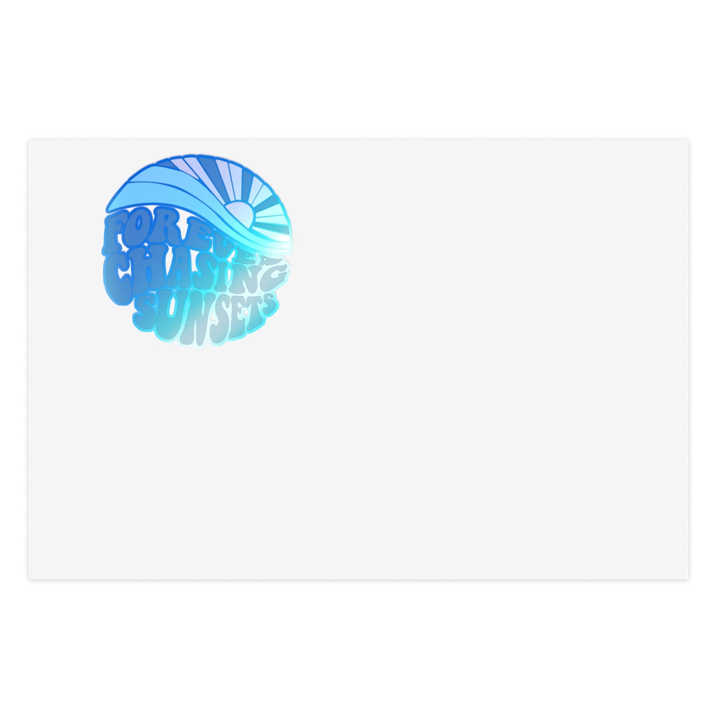 Summertime Summertime -  Sunsets - Sticker