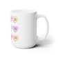 V Day -  Conversation Hearts - Ceramic Mug 15oz