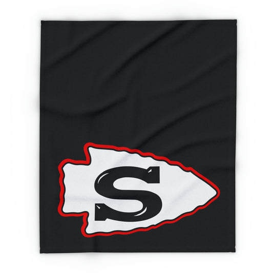 Sachem Spirit - Arrow: East Arctic Fleece Blanket