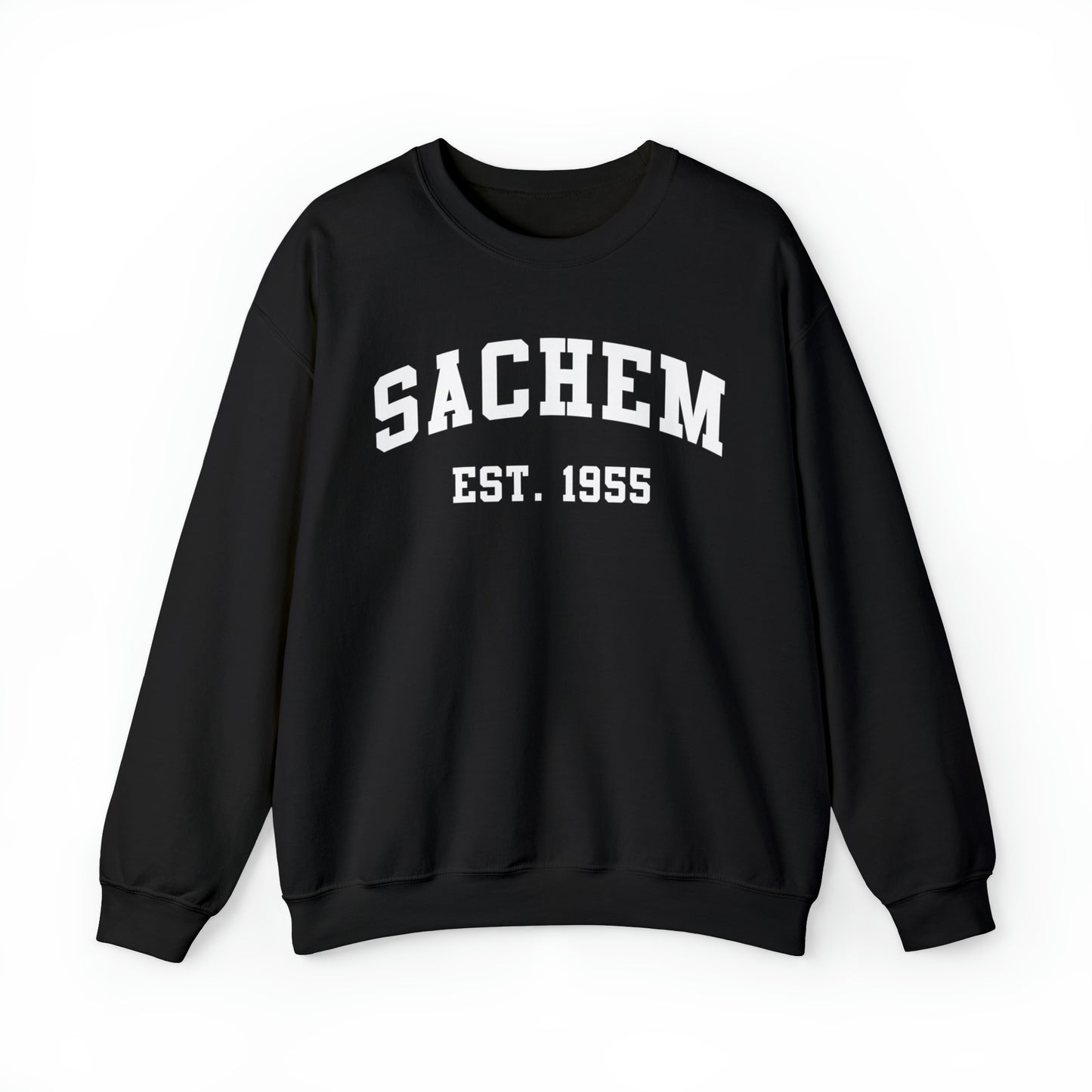 Sachem Spirit - Collegiate 3- Crewneck Sweatshirt