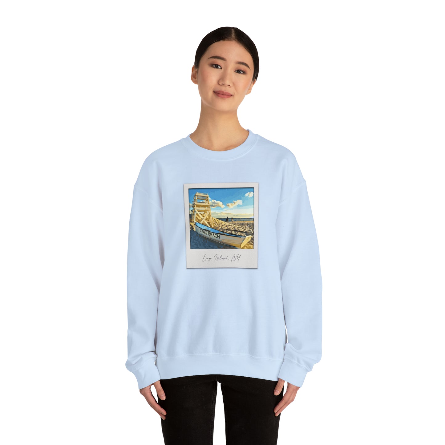 Summertime Summertime - Jones Beach - Crewneck Sweatshirt