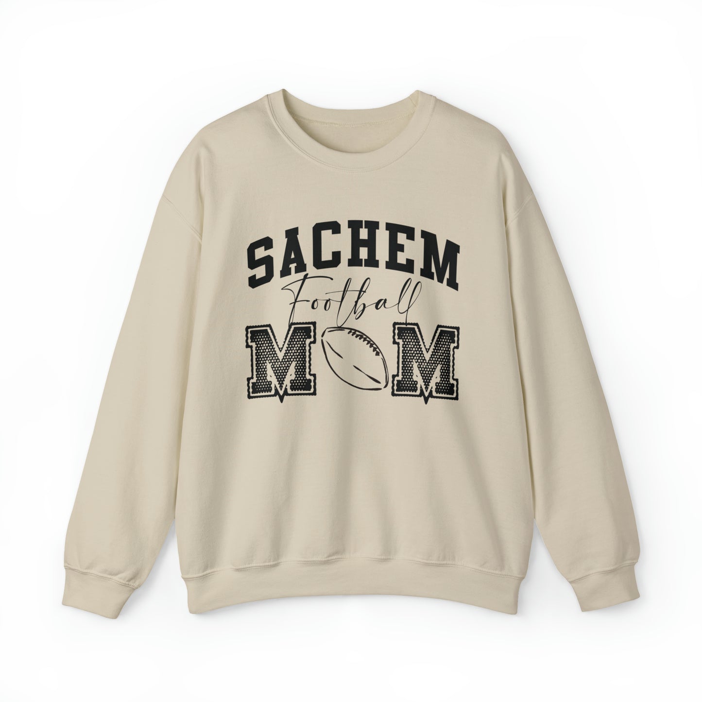 Sachem Sports Mamas - Football Crewneck Sweatshirt