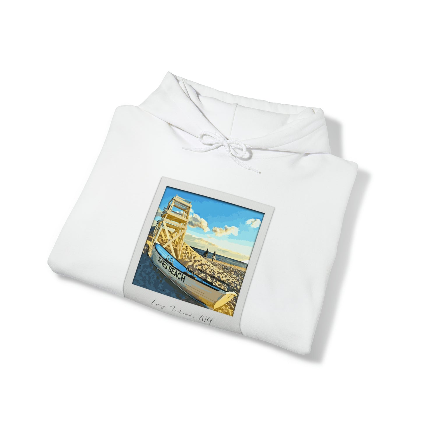 Summertime Summertime - Jones Beach - Hooded Sweatshirt