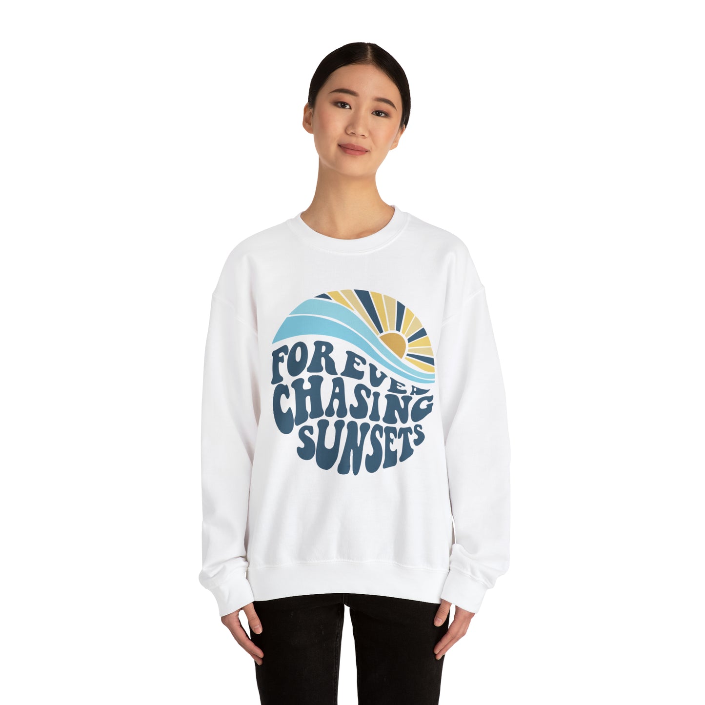 Summertime Summertime - Sunsets - Crewneck Sweatshirt
