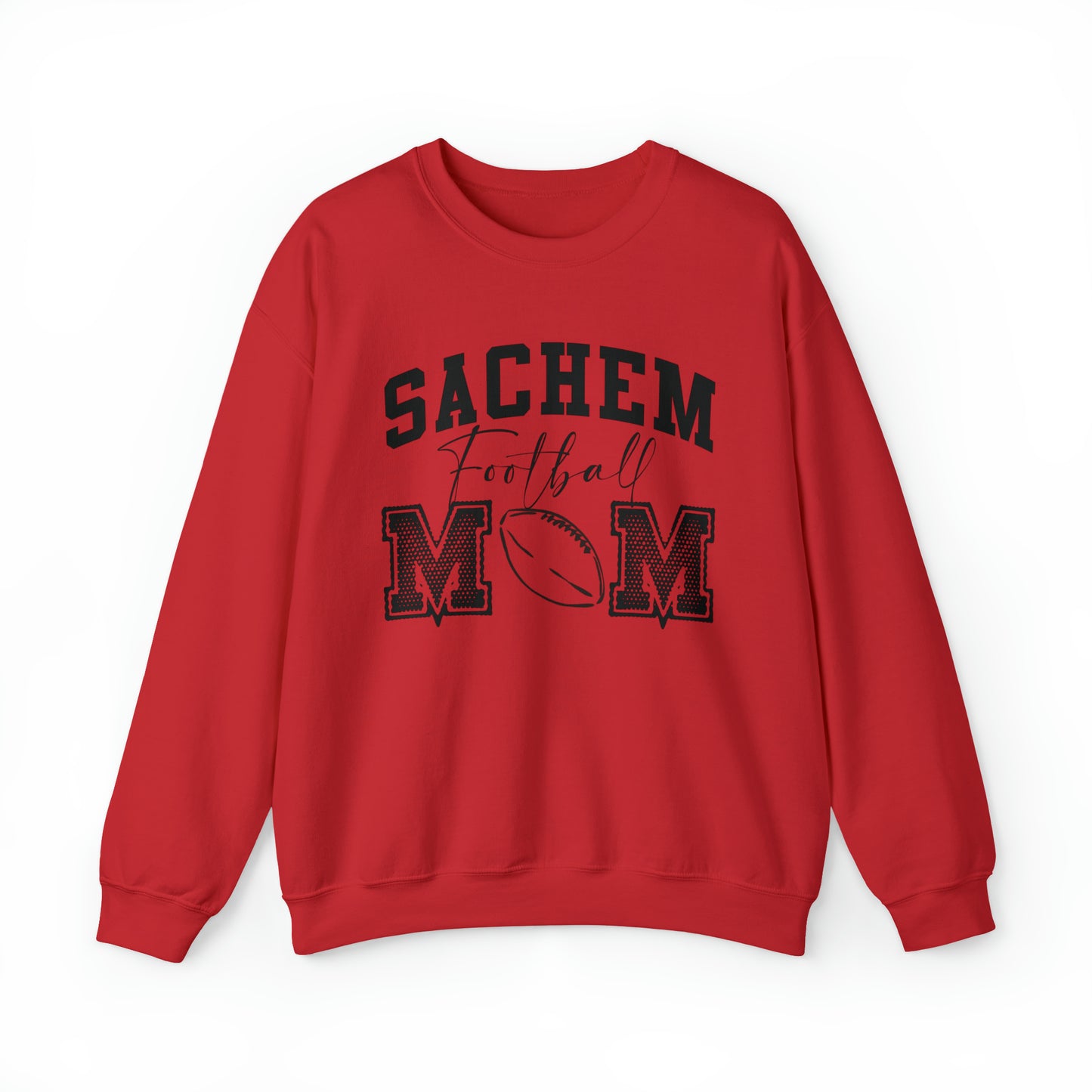 Sachem Sports Mamas - Football Crewneck Sweatshirt