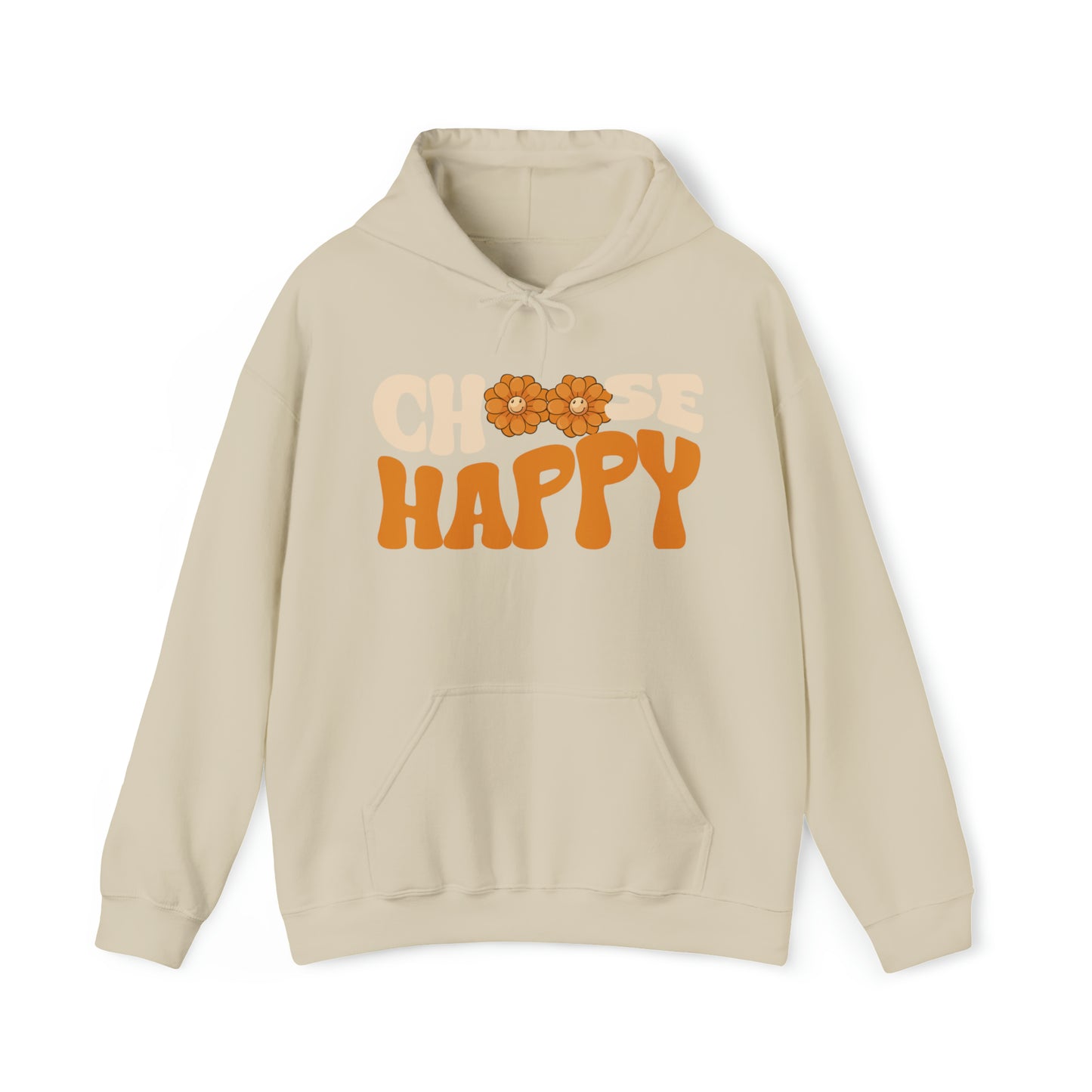 Good Vibes -  Choose Happy - Hooded Sweatshirt