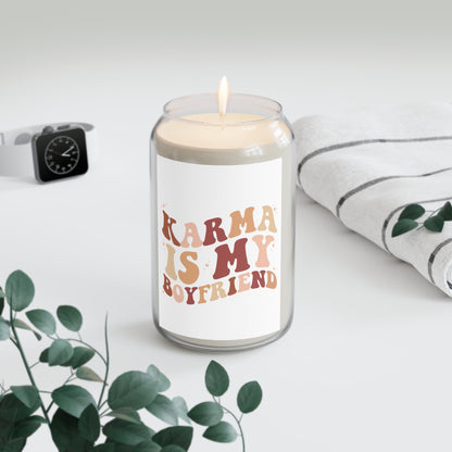 V Day -  Karma Vanilla Scented Candle, 13.75oz