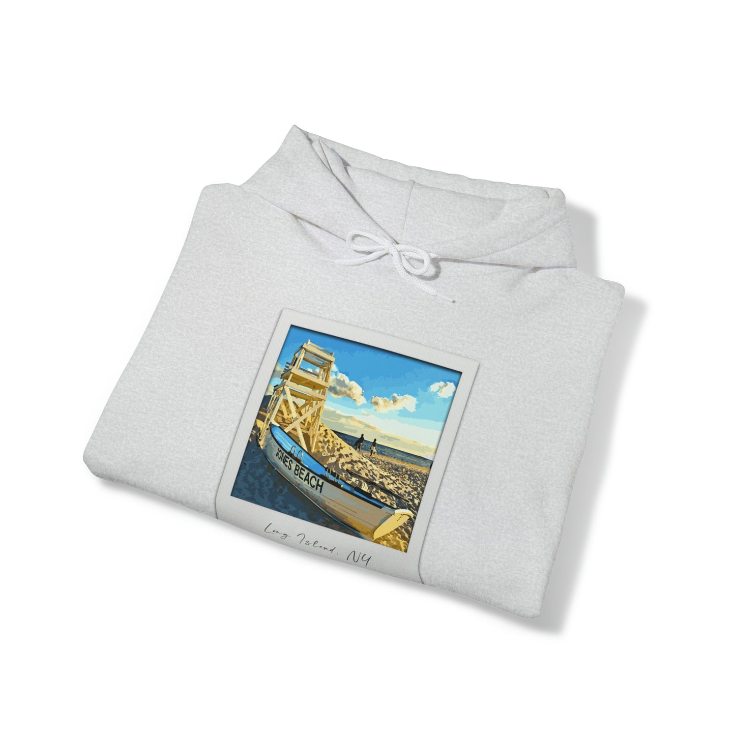 Summertime Summertime - Jones Beach - Hooded Sweatshirt