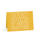 Good Vibes - Keep Going - Greeting Cards (10pcs)