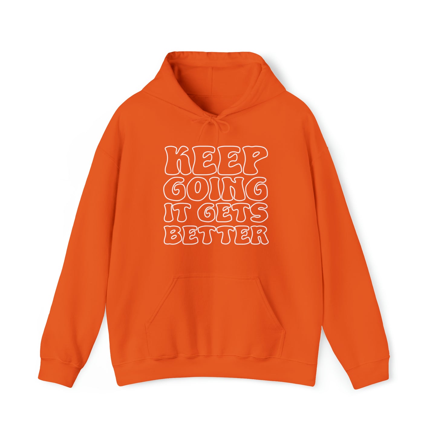 Good Vibes -  Keep Going - Hooded Sweatshirt