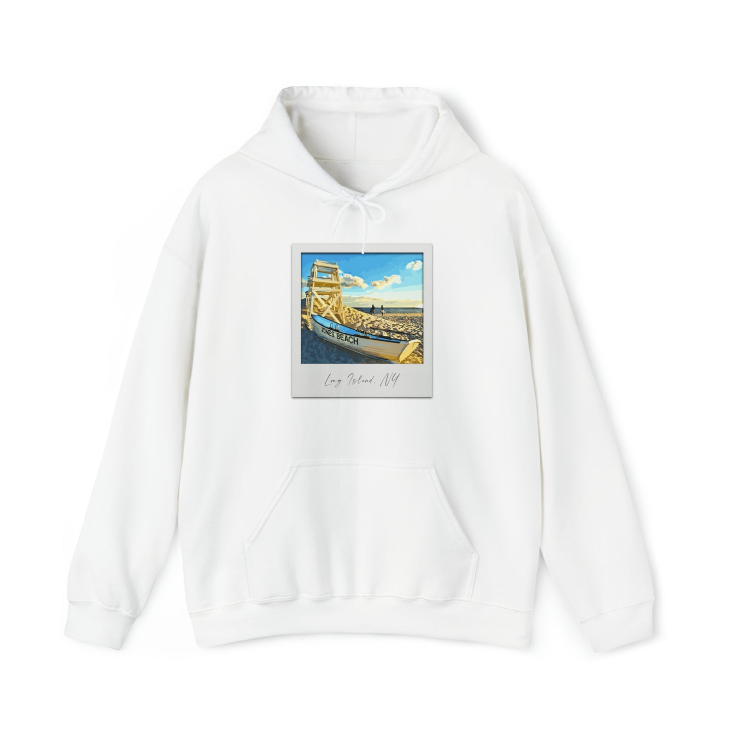 Summertime Summertime - Jones Beach - Hooded Sweatshirt
