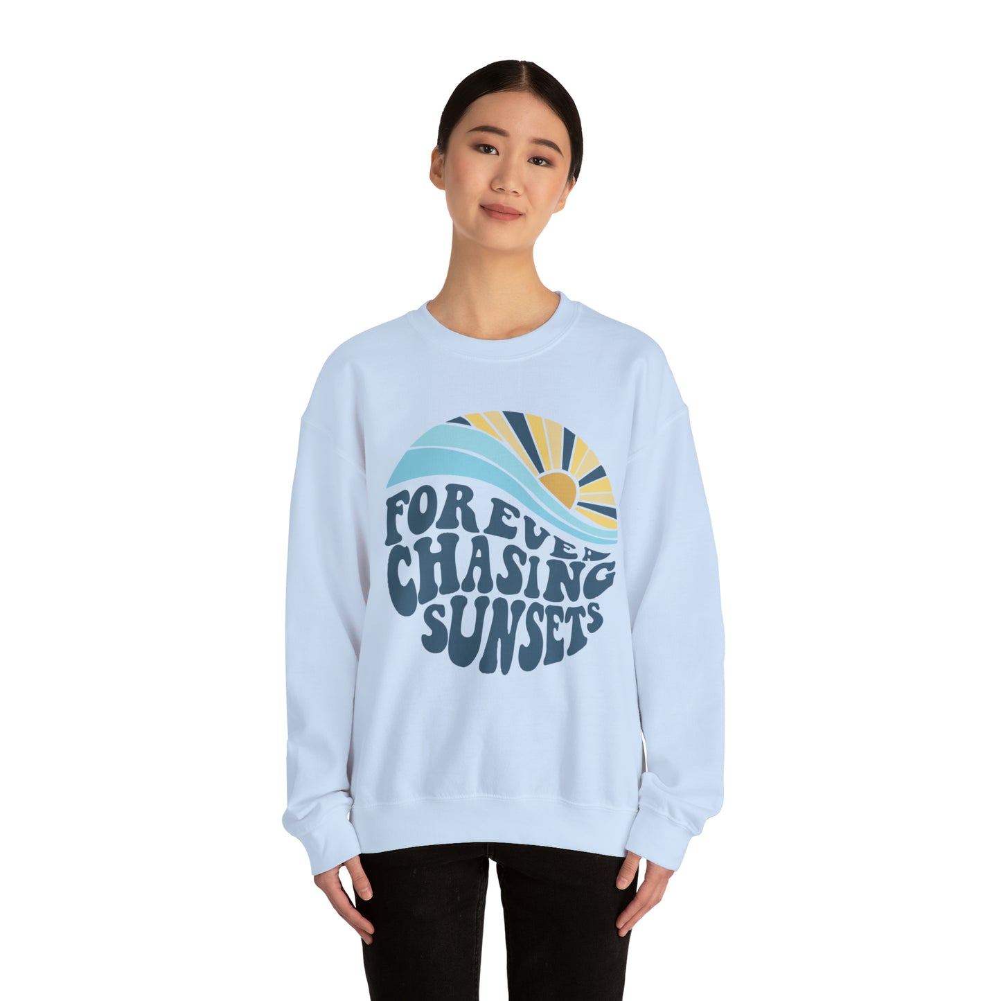 Summertime Summertime - Sunsets - Crewneck Sweatshirt
