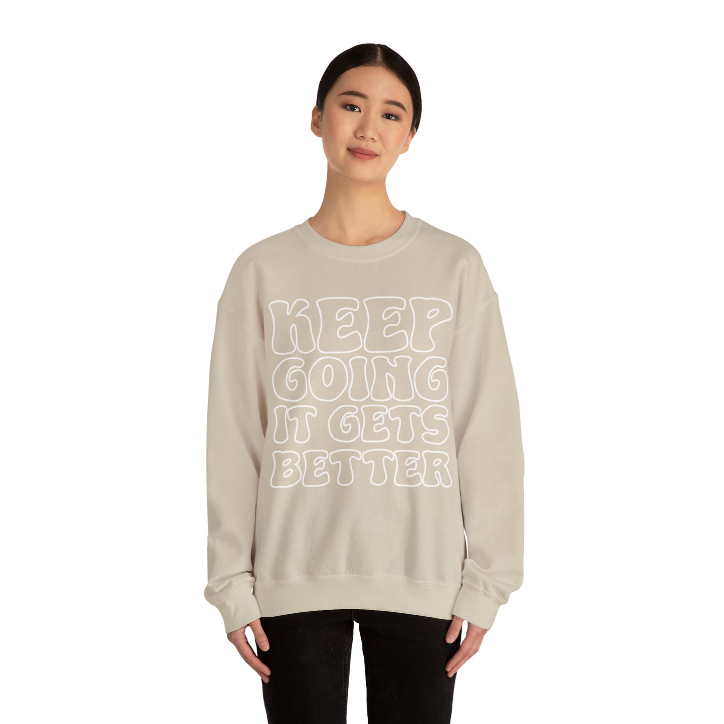 Good Vibes - Keep Going - Crewneck Sweatshirt