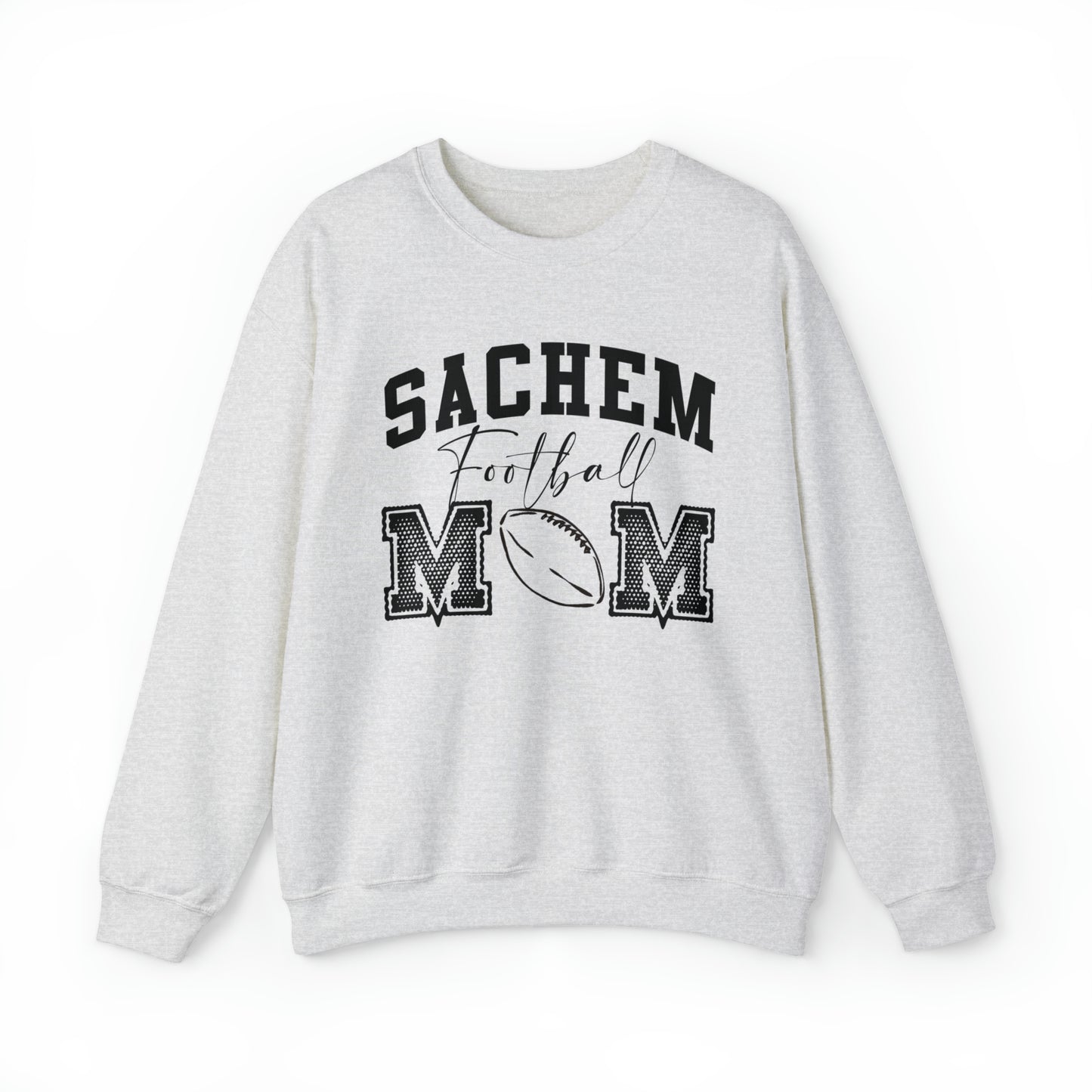 Sachem Sports Mamas - Football Crewneck Sweatshirt
