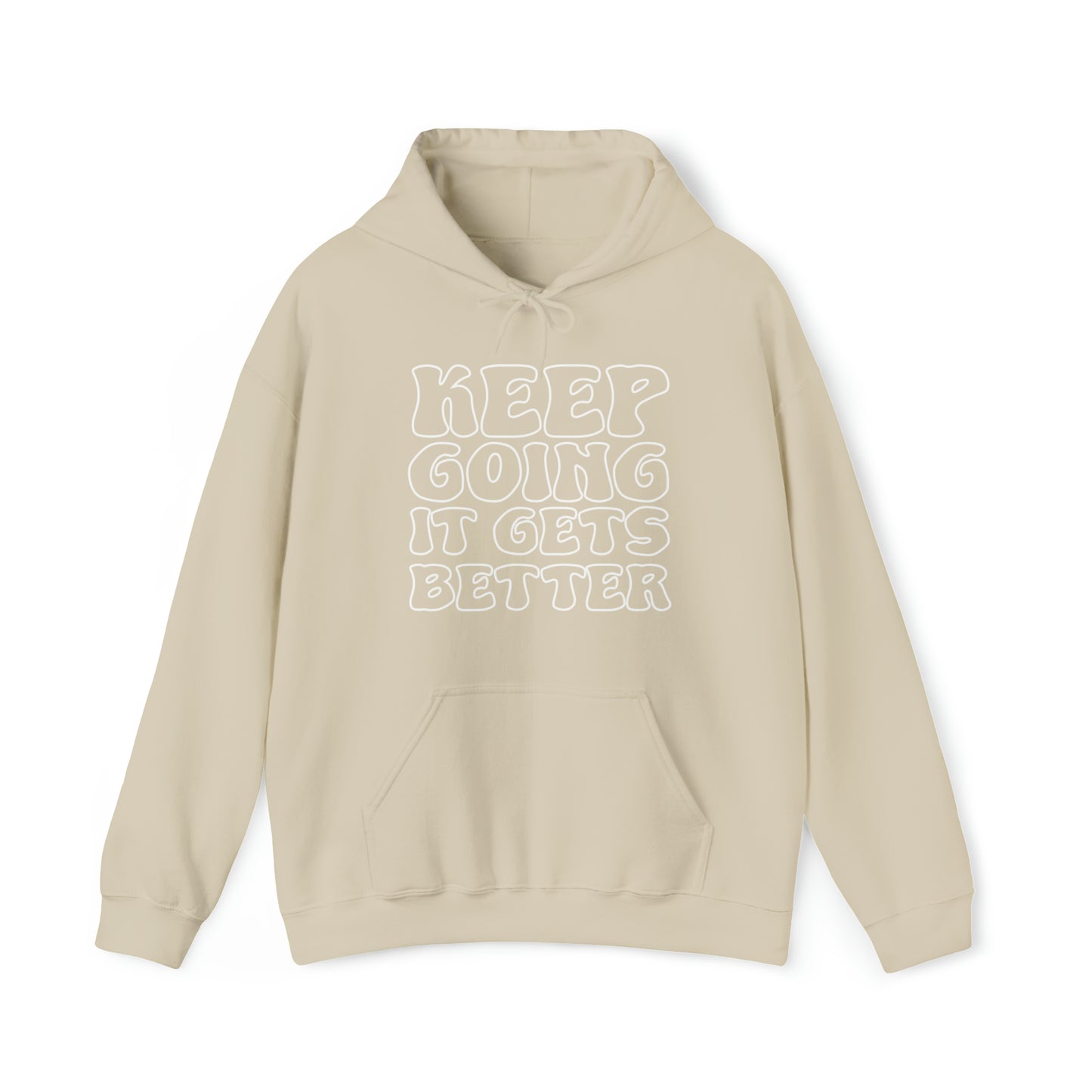 Good Vibes -  Keep Going - Hooded Sweatshirt