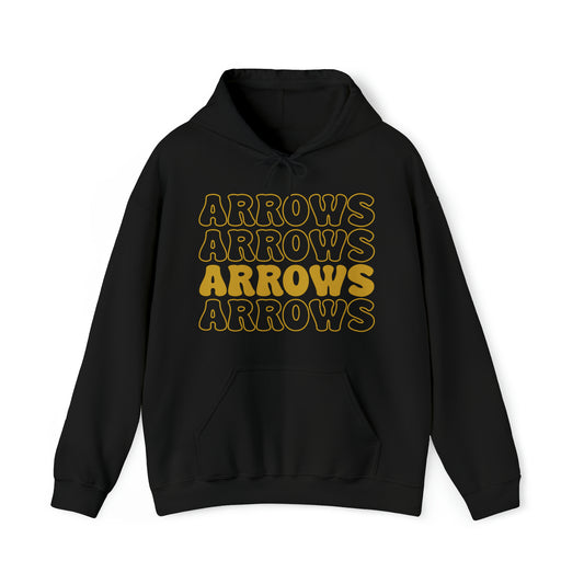 Sachem Spirit - Arrows: North - Hooded Sweatshirt