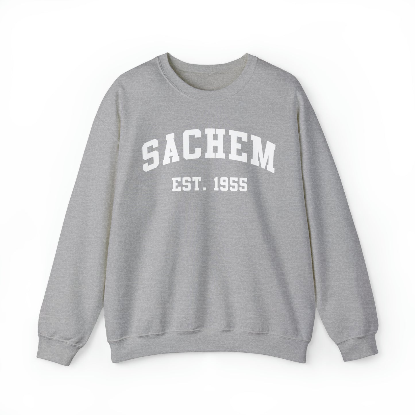 Sachem Spirit - Collegiate 3- Crewneck Sweatshirt