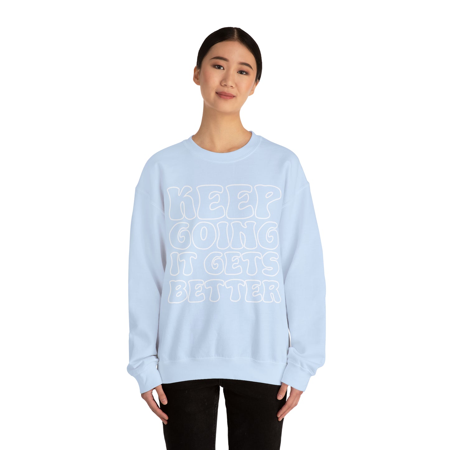 Good Vibes - Keep Going - Crewneck Sweatshirt