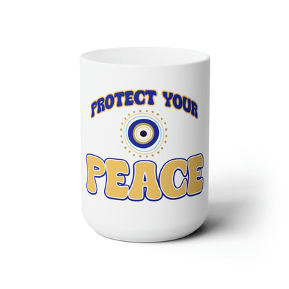 Good Vibes -  Peace - Ceramic Mug 15oz