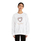 Long Island Love - Large Heart - Crewneck Sweatshirt