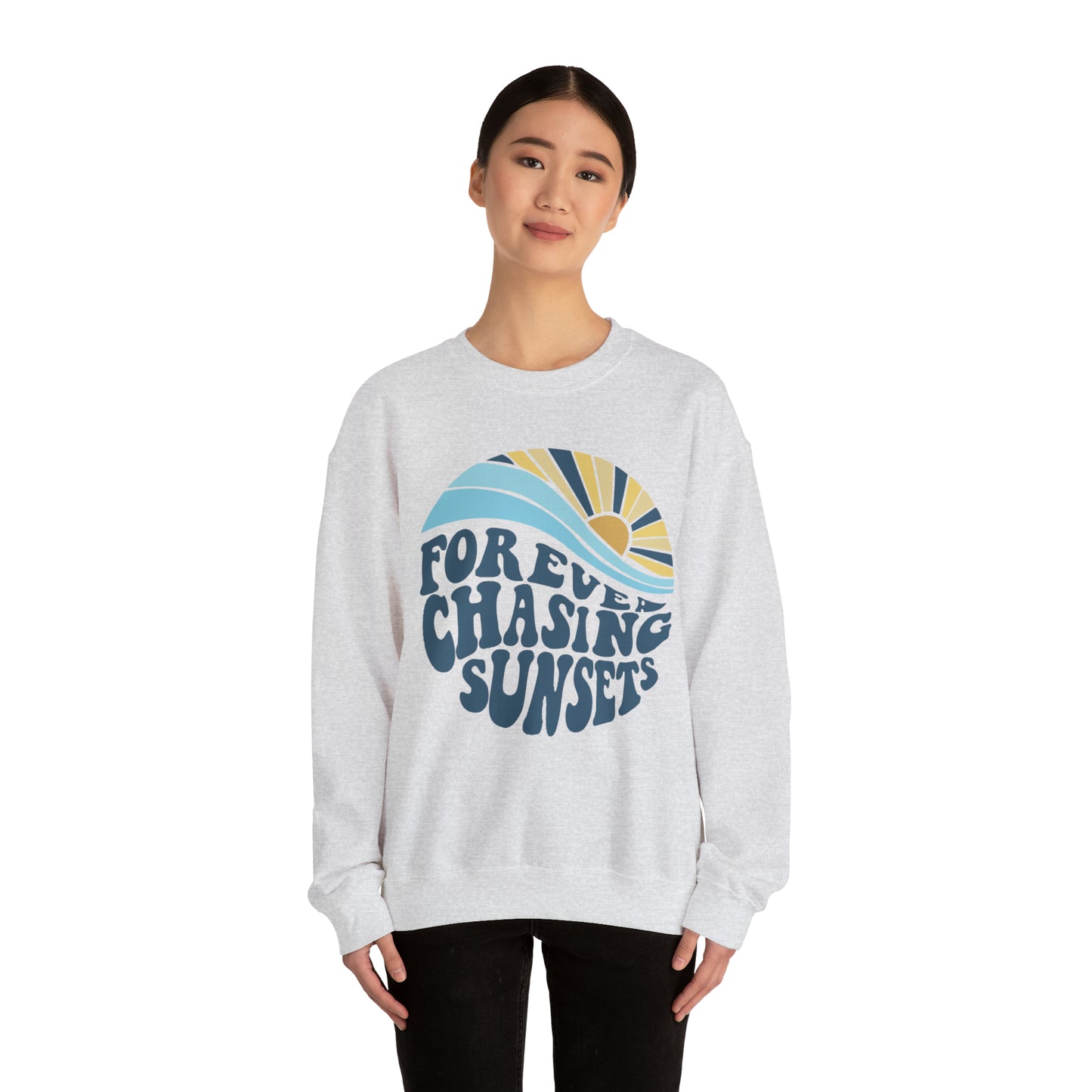 Summertime Summertime - Sunsets - Crewneck Sweatshirt