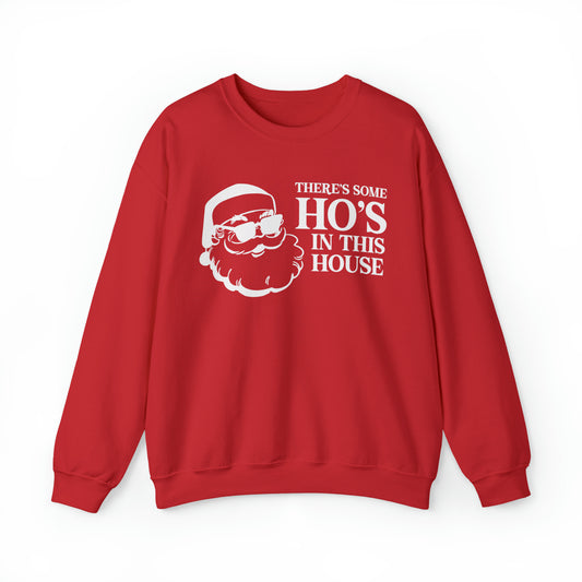 Santa, I know him - Ho's - Crewneck Sweatshirt