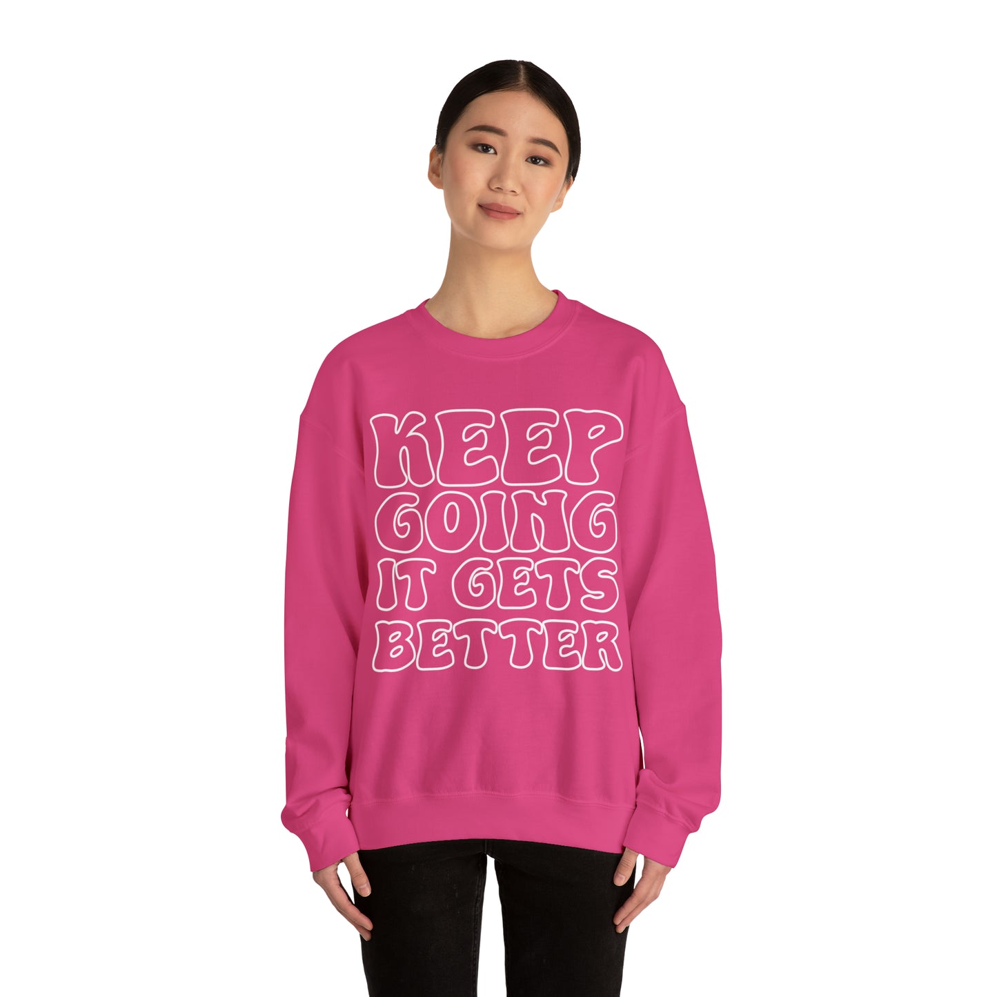 Good Vibes - Keep Going - Crewneck Sweatshirt