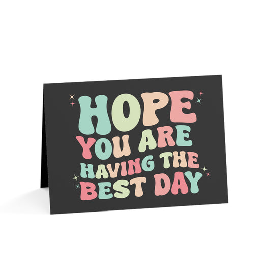 Good Vibes - Best Day - Greeting Cards (10pcs)