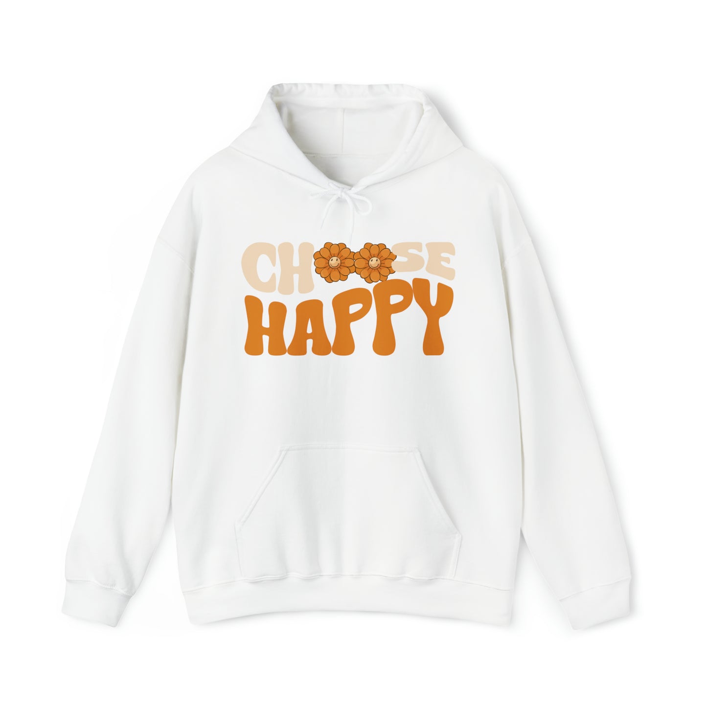 Good Vibes -  Choose Happy - Hooded Sweatshirt