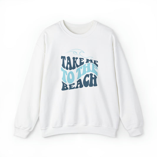 Summertime Summertime - Take me to the Beach - Crewneck Sweatshirt