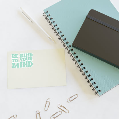 Good Vibes -  Be Kind to your Mind - Sticker