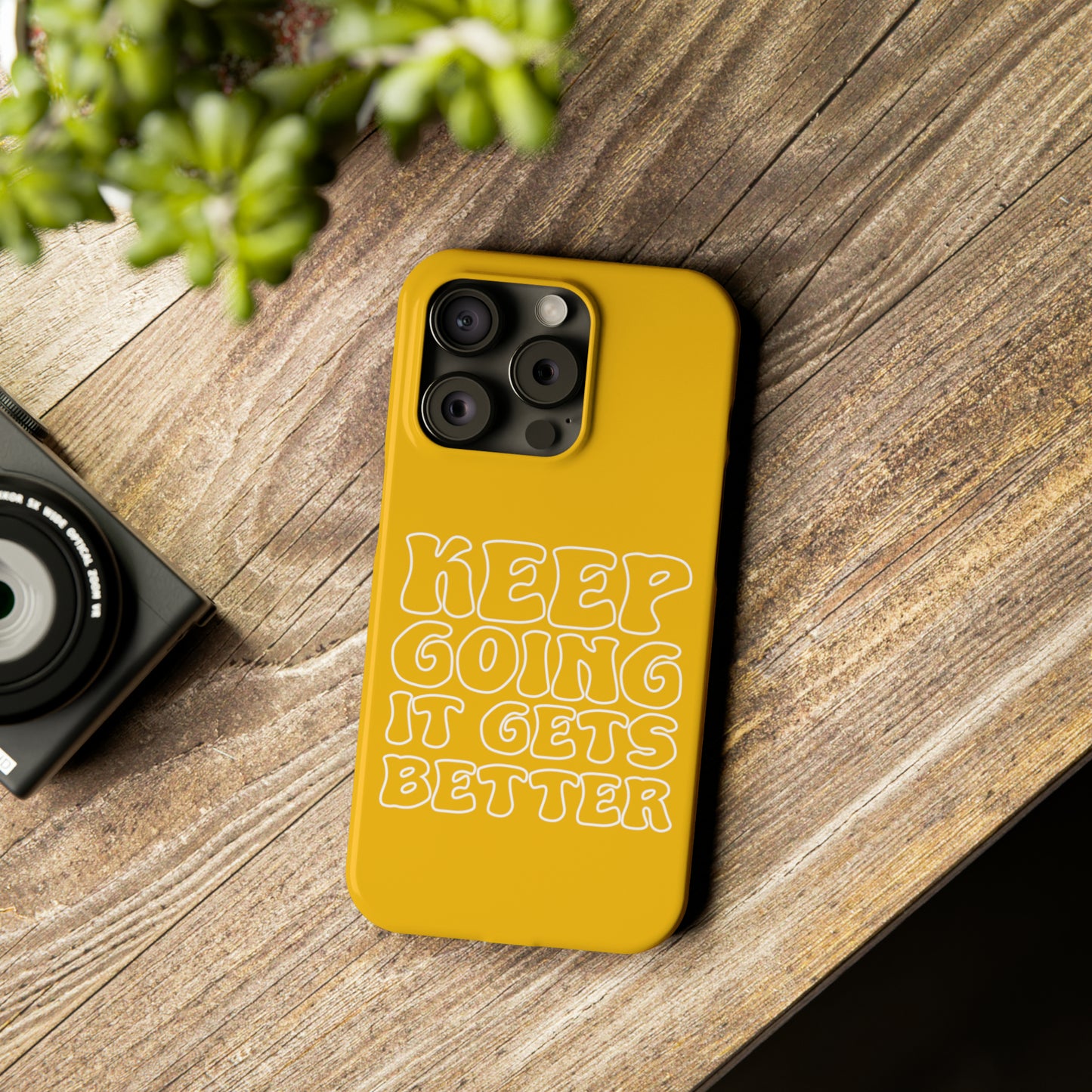 Good Vibes - Keep Going Phone Case
