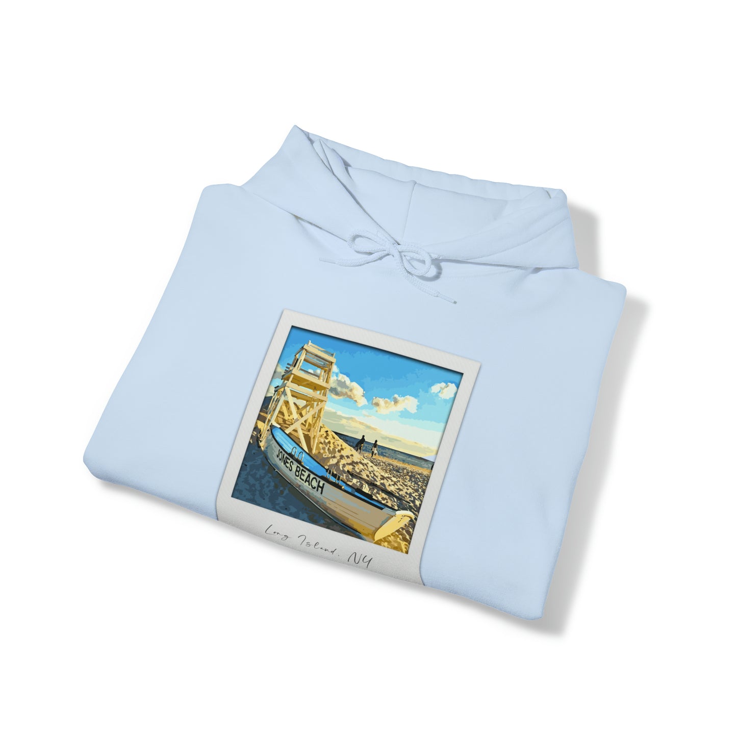 Summertime Summertime - Jones Beach - Hooded Sweatshirt