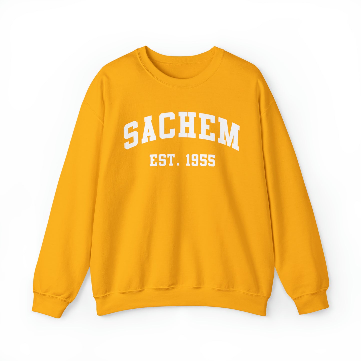 Sachem Spirit - Collegiate 3- Crewneck Sweatshirt