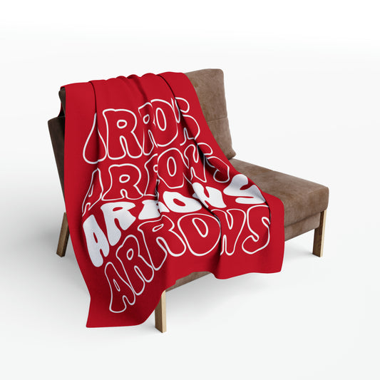Sachem Spirit -  Arrows: East Arctic Fleece Blanket