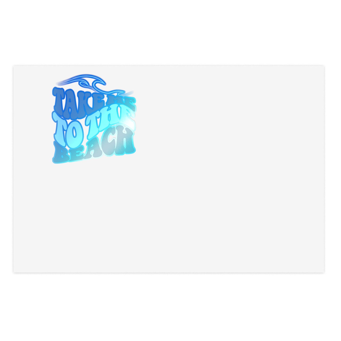 Summertime Summertime -  Take me to the Beach - Sticker