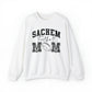 Sachem Sports Mamas - Football Crewneck Sweatshirt