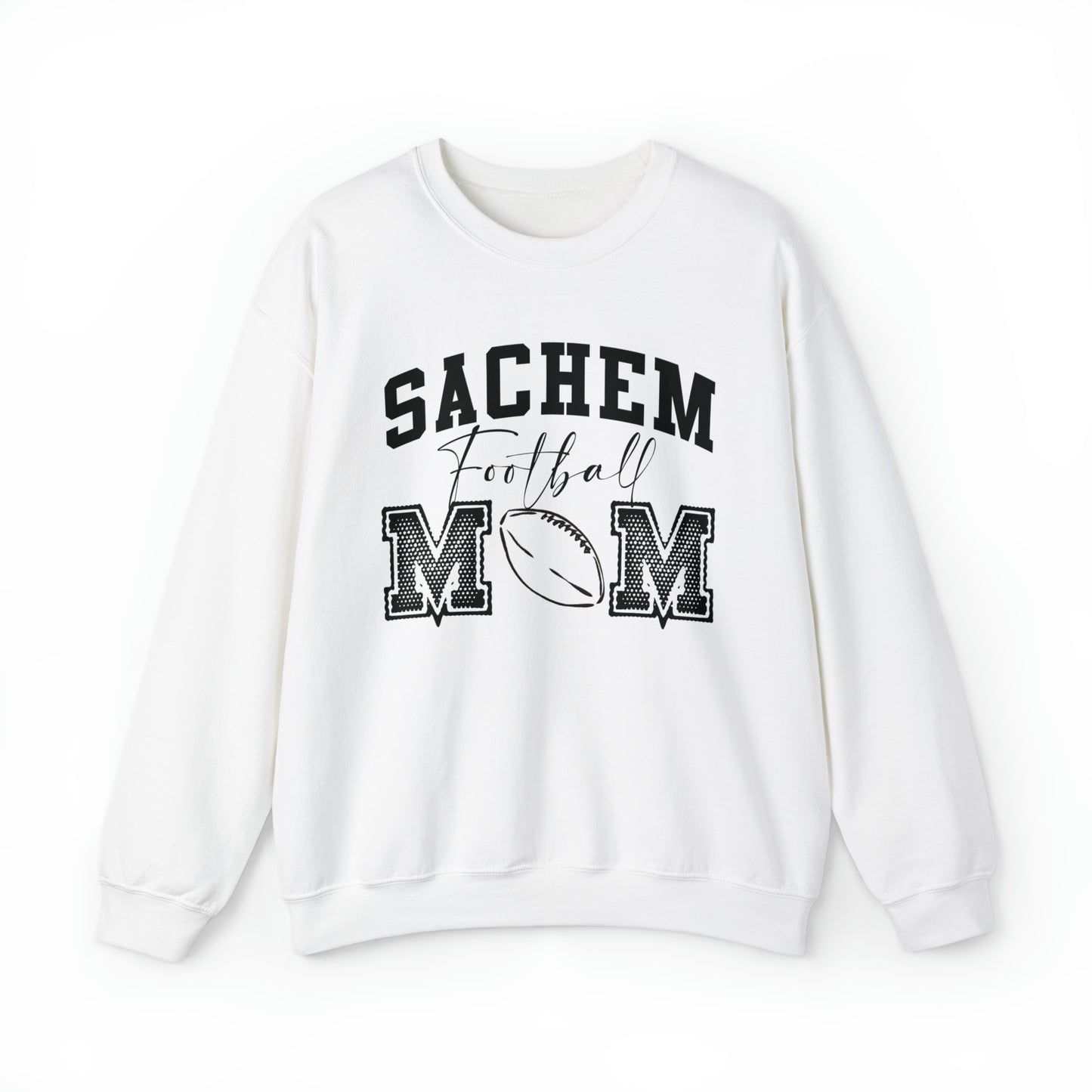 Sachem Sports Mamas - Football Crewneck Sweatshirt