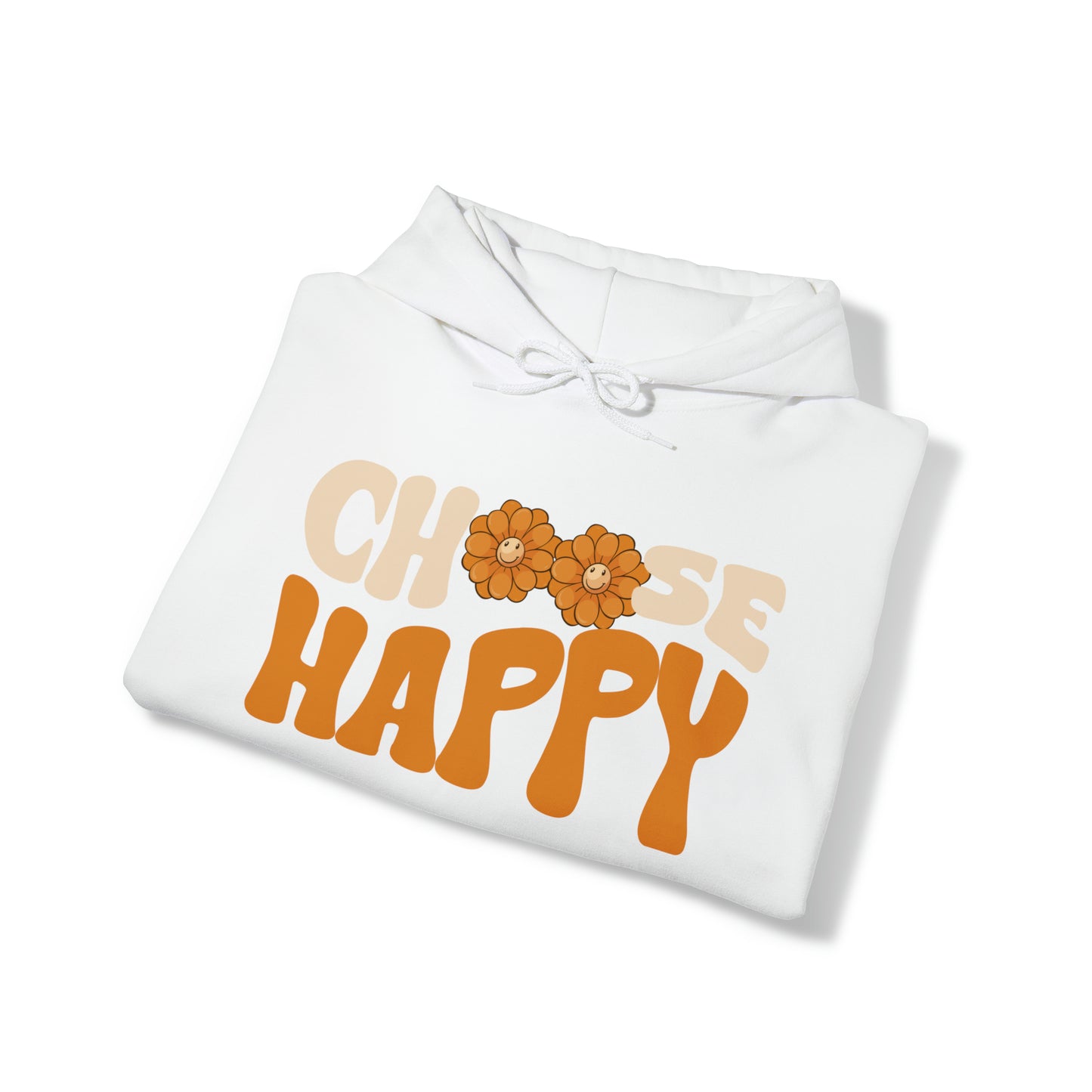 Good Vibes -  Choose Happy - Hooded Sweatshirt