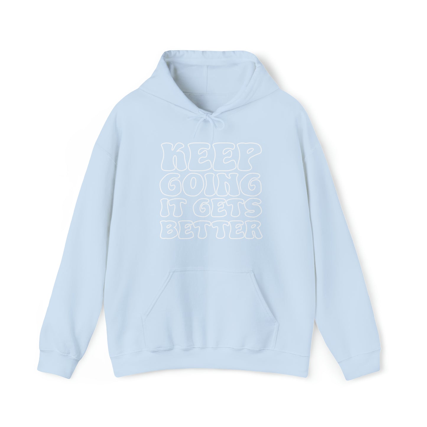 Good Vibes -  Keep Going - Hooded Sweatshirt