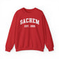 Sachem Spirit - Collegiate 3- Crewneck Sweatshirt