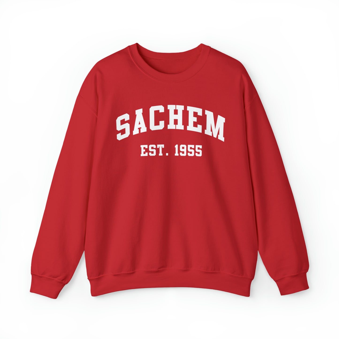 Sachem Spirit - Collegiate 3- Crewneck Sweatshirt