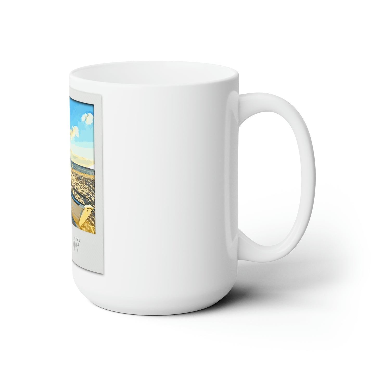 Summertime Summertime - Jones Beach - Ceramic Mug 15oz