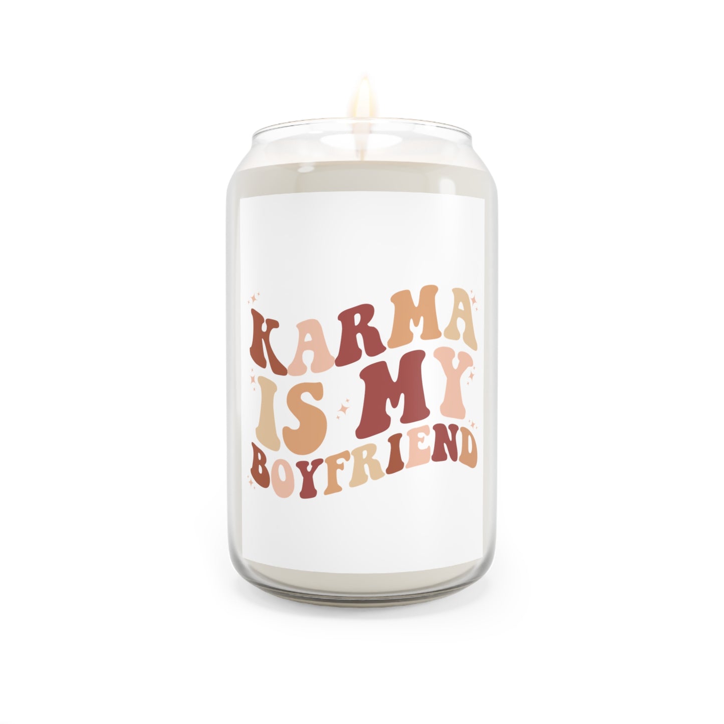 V Day -  Karma Vanilla Scented Candle, 13.75oz