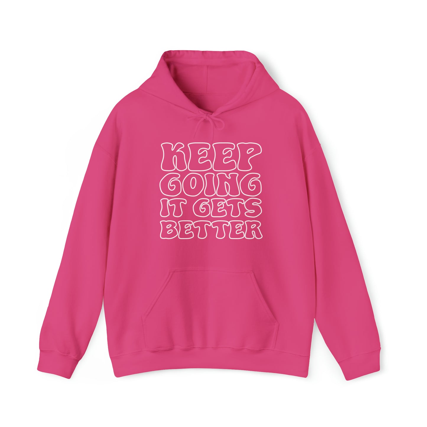 Good Vibes -  Keep Going - Hooded Sweatshirt