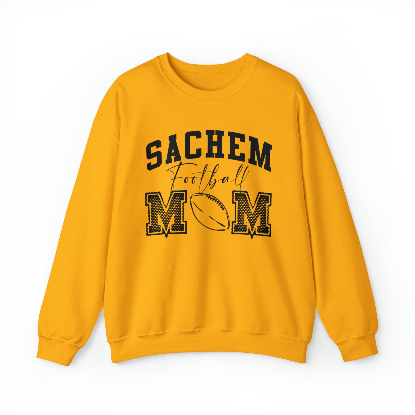 Sachem Sports Mamas - Football Crewneck Sweatshirt