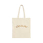 Long Island Love -  Collegiate Heart - Cotton Canvas Tote Bag